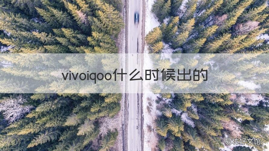 vivoiqoo什么时候出的 vivoiqoo出厂时间