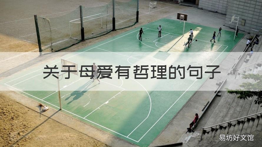 关于母爱有哲理的句子 对母爱富有哲理的句子