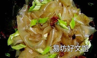 地瓜粉的家常做法 地瓜粉的家常做法窍门