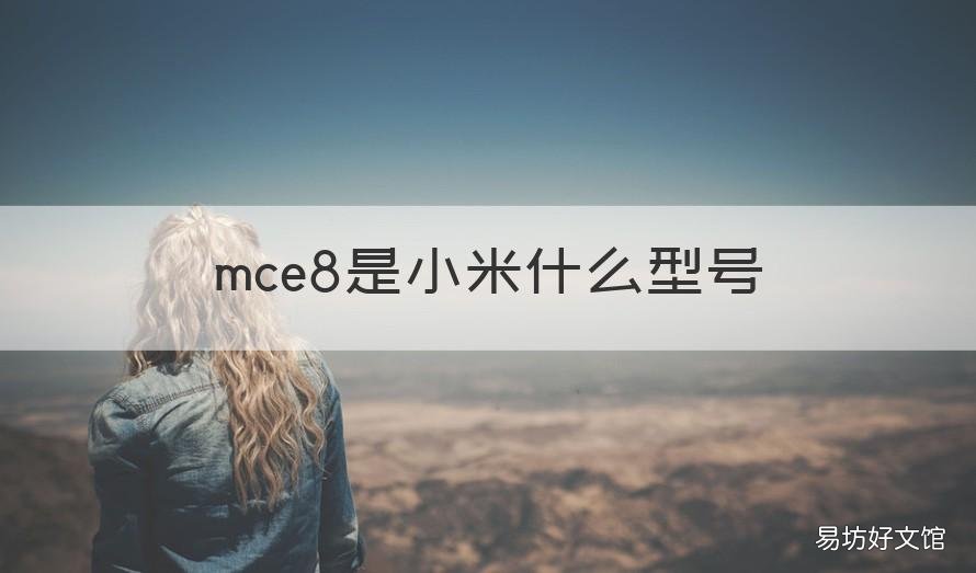 mce8是小米什么型号 mce8是小米的哪个型号