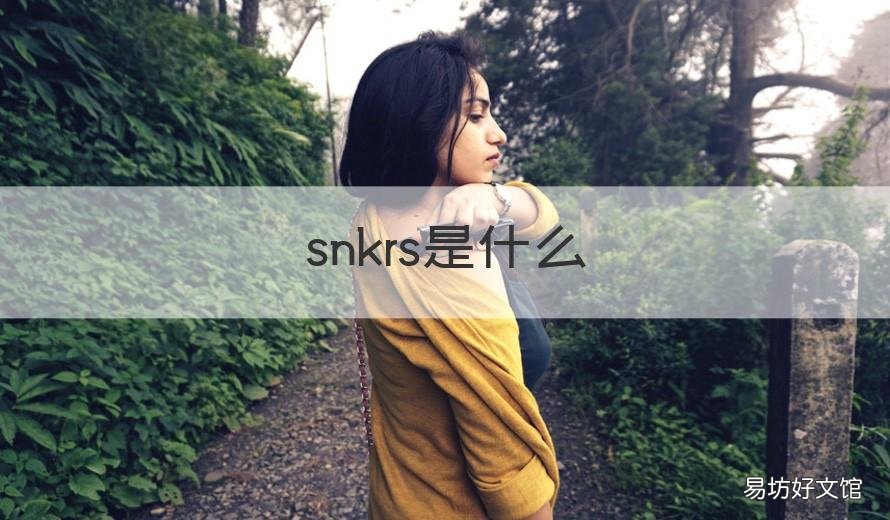 snkrs是什么 snkrs是什么鞋