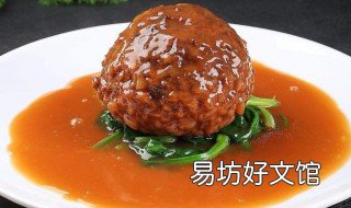 红烧狮子头的汁怎么调 红烧狮子头的汁怎么调配