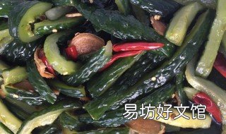 北京酱黄瓜的腌制方法 北京酱黄瓜的腌制方法和配方