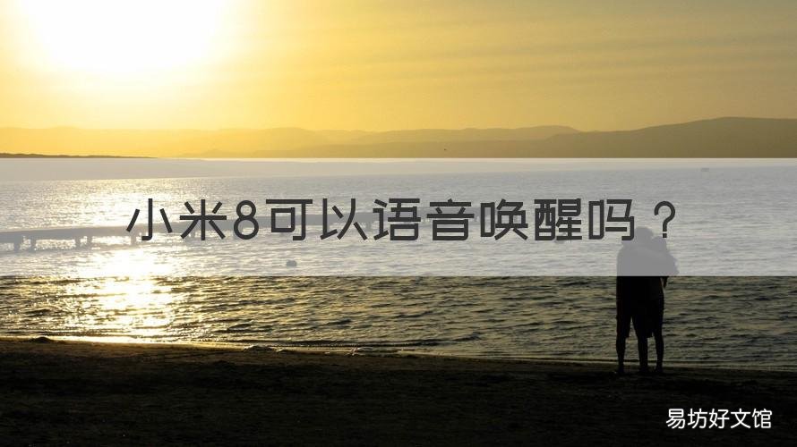 小米8可以语音唤醒吗 小米8有没有语音唤醒功能