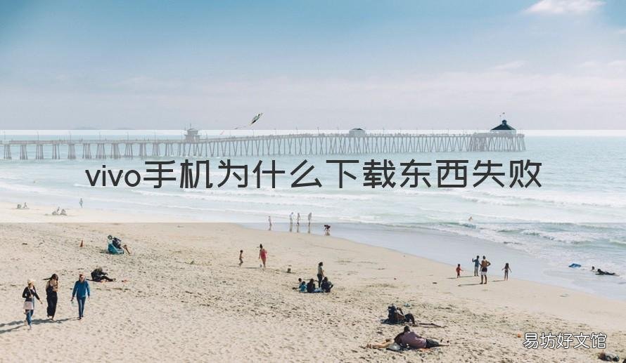 vivo手机为什么下载东西失败 vivo软件下载失败怎么回事