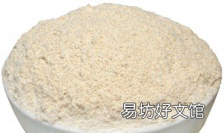全麦面粉的热量 面粉跟全麦面粉的热量