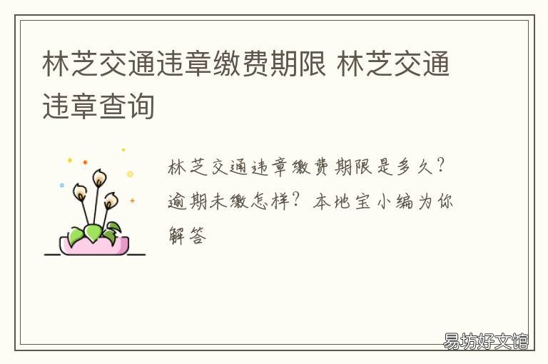 林芝交通违章缴费期限 林芝交管局电话