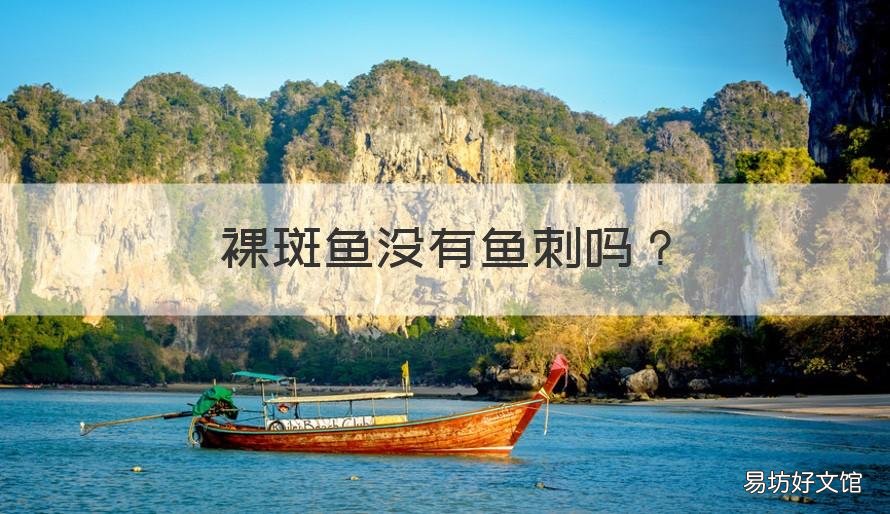 裸斑鱼没有鱼刺吗 裸斑鱼有小刺吗