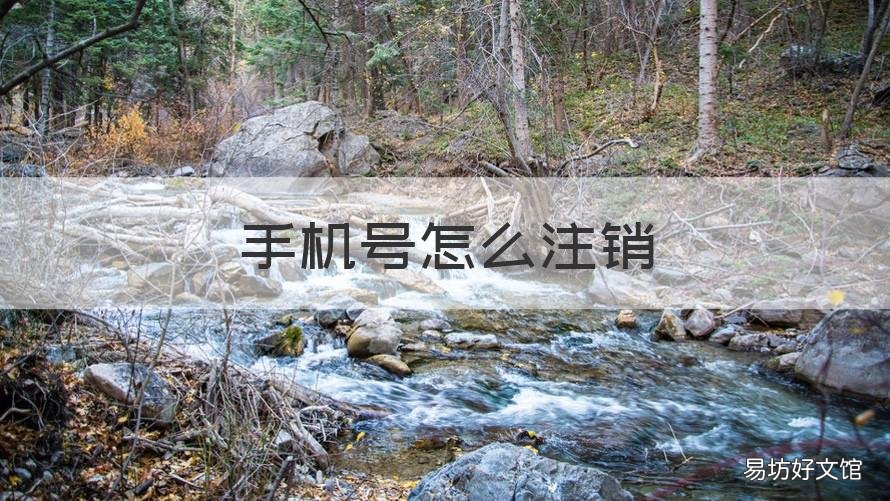 手机号怎么注销 手机号怎么注销抖音