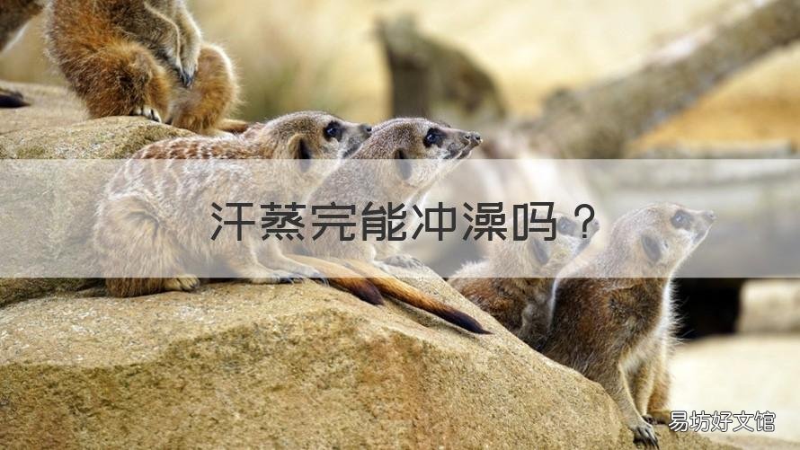 汗蒸完能冲澡吗 汗蒸完还能洗澡吗