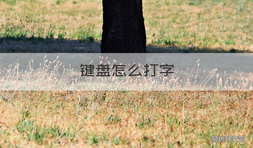 键盘怎么打字 电脑键盘怎么打字