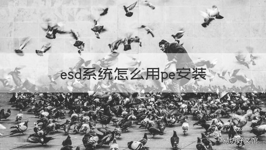 esd系统怎么用pe安装
