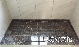 卫生间地面拉槽贴法 卫生间地面排水拉槽做法
