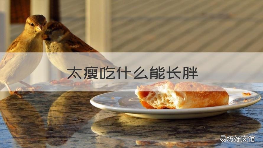 太瘦吃什么能长胖 特别瘦吃什么能长胖