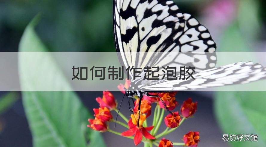 如何制作起泡胶 如何做起泡胶一定成功