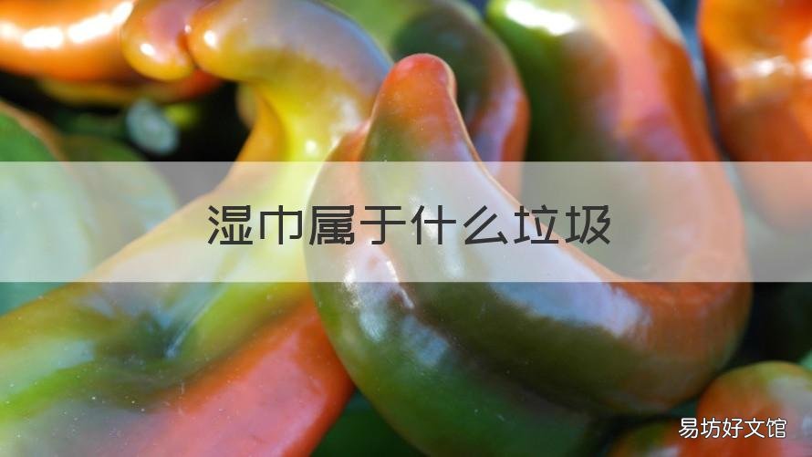 湿巾属于什么垃圾 湿巾属于哪一种垃圾