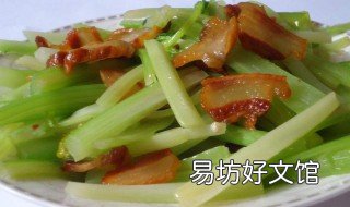 炒西芹的做法 猪肝炒西芹的做法