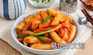 炒年糕的做法 年糕的吃法大全炒年糕的做法
