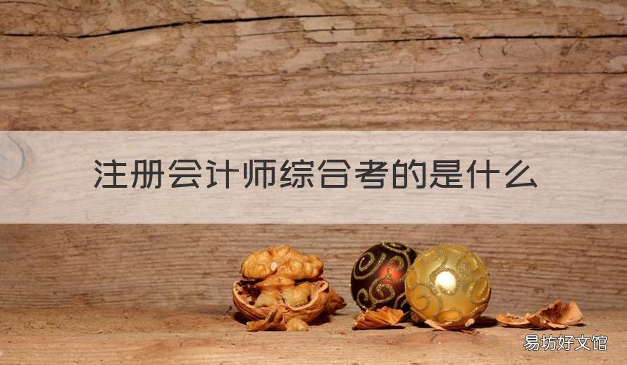 注册会计师综合考的是什么 注册会计师专业考试和综合考试的区别
