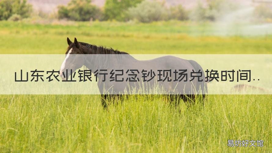 山东农业银行纪念钞现场兑换时间 农商银行发行的纪念币兑换