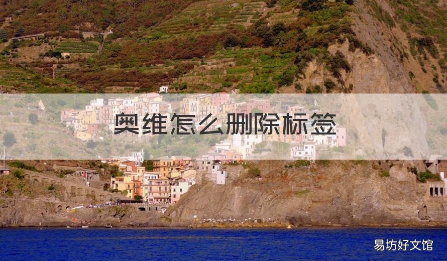 奥维怎么删除标签 奥维标签如何删除