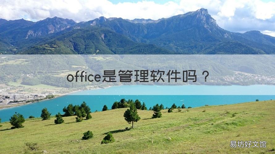 office是管理软件吗 系统软件有office吗