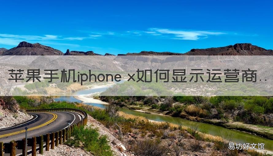苹果手机iphone x如何显示运营商 苹果X为什么不显示运营商