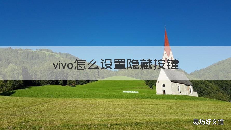 vivo怎么设置隐藏按键 vivo手机怎么设置隐藏键