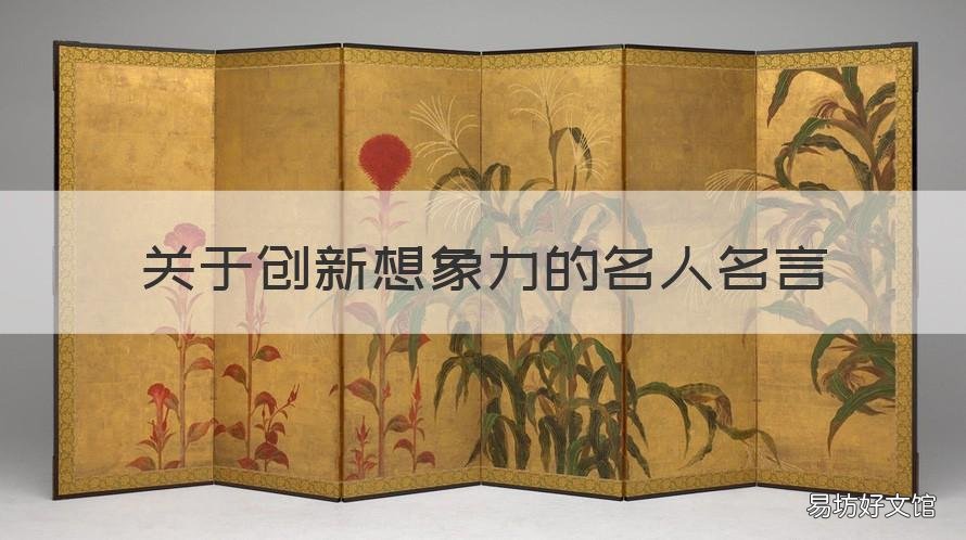 关于创新想象力的名人名言 关于想象力创造力的名言有哪些