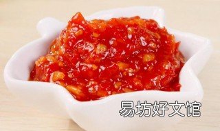 蒜蓉香辣酱制作方法 蒜蓉辣酱的制作法