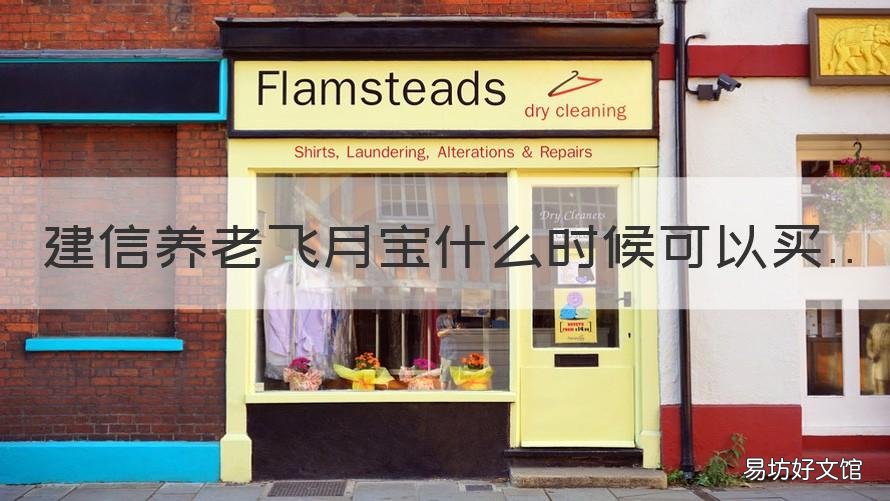 建信养老飞月宝什么时候可以买 建信养老飞月宝什么时候成立的