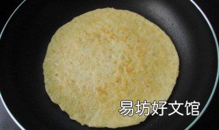 面糊饼的家常做法 面面糊饼的做法
