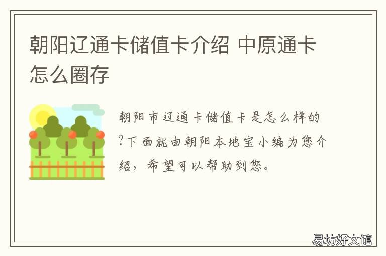 朝阳辽通卡储值卡介绍 沈阳辽通卡网上充值