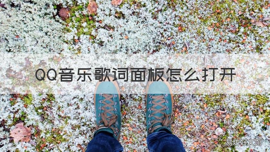 QQ音乐歌词面板怎么打开 qq音乐如何打开歌词面板
