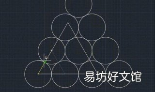 cad如何画三角形没得圆圈 cad圆里怎么画三角形