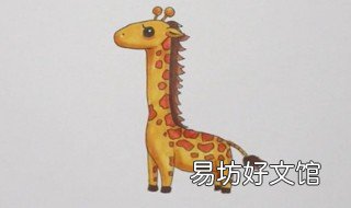 长颈鹿怎么画 长颈鹿怎么画 美术