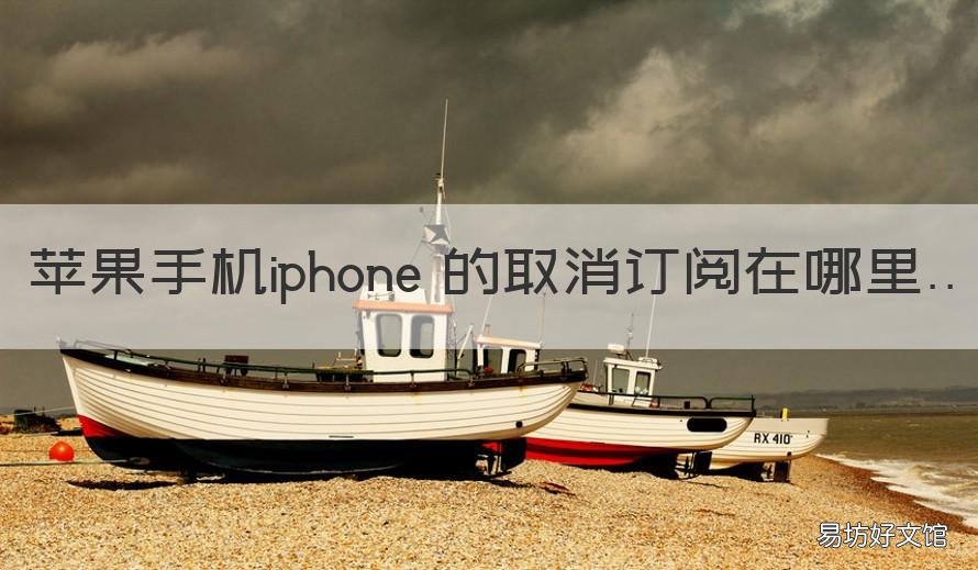 苹果手机iphone 的取消订阅在哪里 苹果手机要取消订阅在哪里