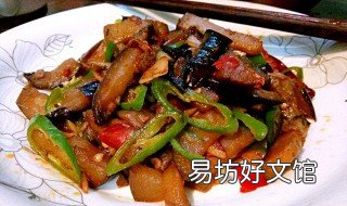 红烧茄子炒肉的做法 红烧茄子肉炒茄子怎么烧