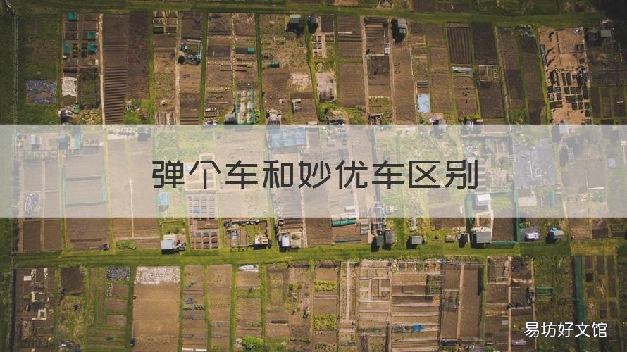 弹个车和妙优车区别 妙优车贴吧