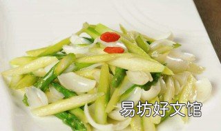 炒百合的做法 西芹炒百合的做法