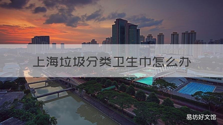上海垃圾分类卫生巾怎么办 上海垃圾分类卫生巾放哪