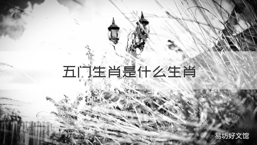 五门生肖是什么生肖 五门生肖是哪些生肖