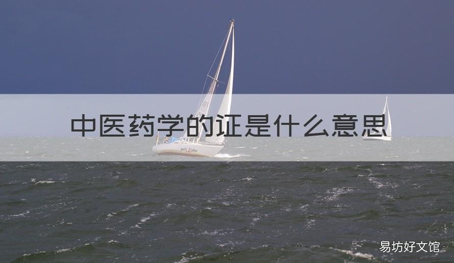中医药学的证是什么意思 中医学证的概念是指什么