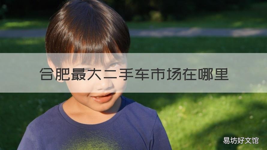 合肥最大二手车市场在哪里 合肥二手车市场最大的二手车市场在哪里
