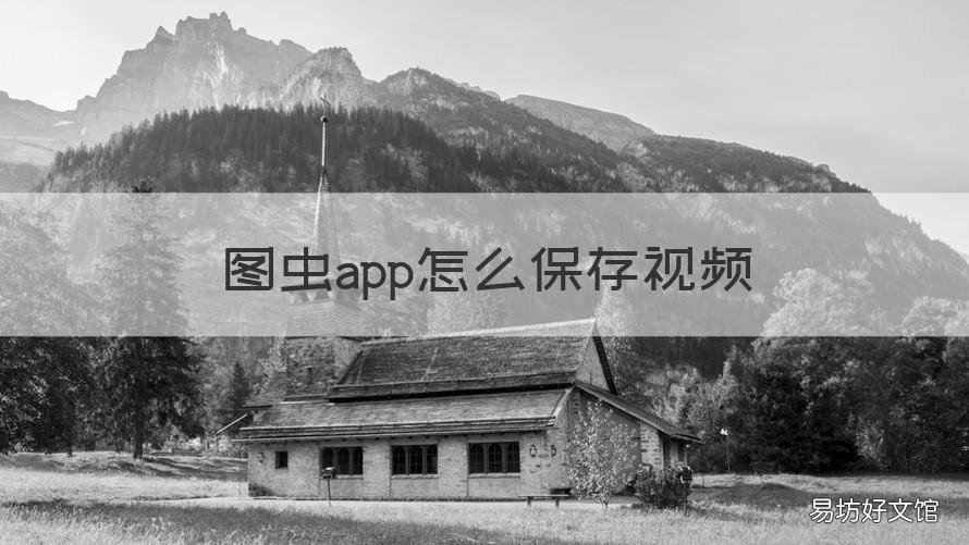 图虫app怎么保存视频 图虫的视频怎么保存