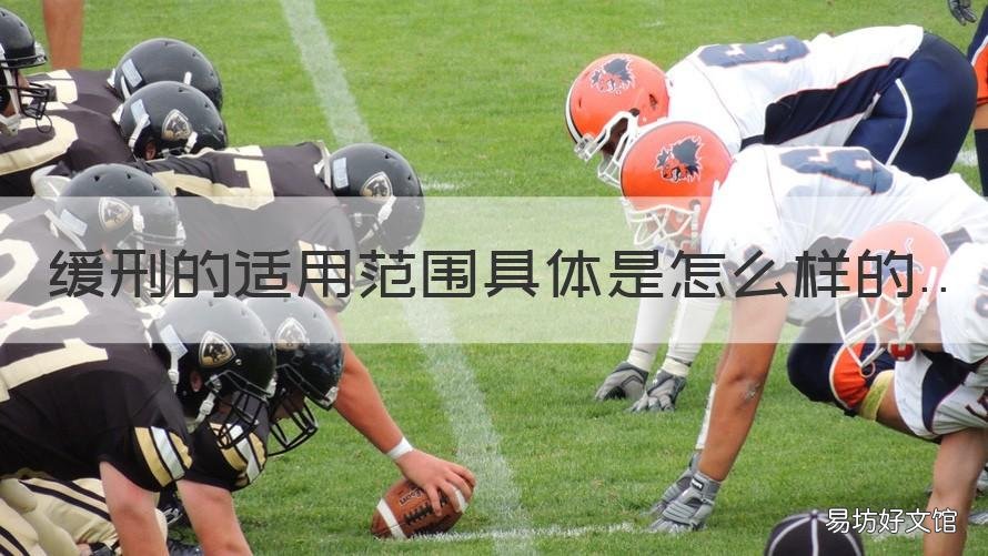 缓刑的适用范围具体是怎么样的 适用缓刑和可缓刑什么区别