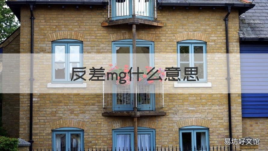 反差mg什么意思 反差女mg