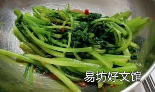 茼蒿不焯水可以吗 茼蒿不焯水能吃吗