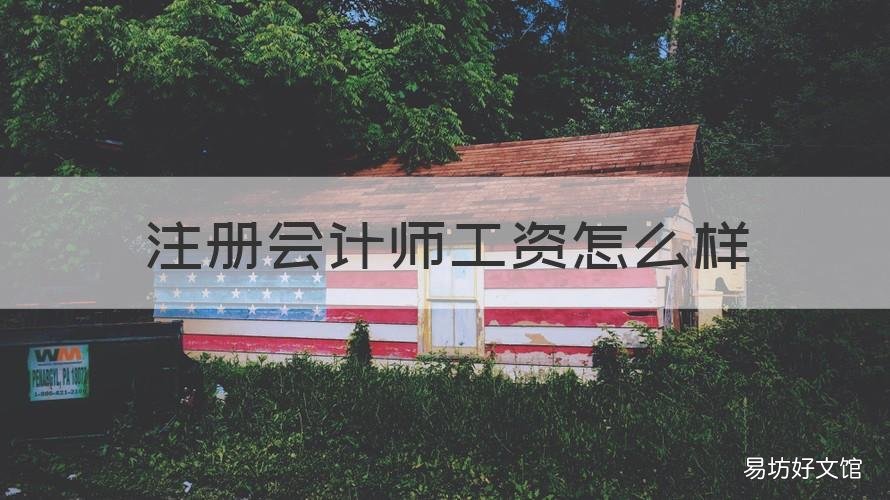注册会计师工资怎么样 注册会计师薪资待遇怎么样