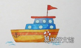 轮船怎么画 轮船怎么画才好看